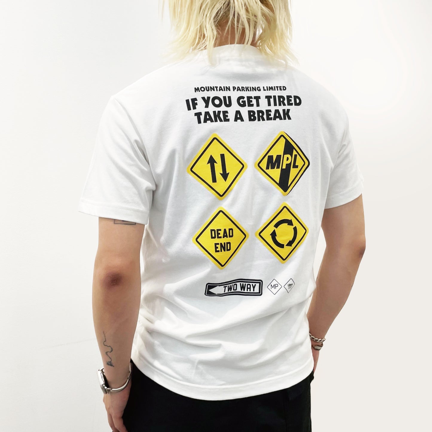 MPコラボTシャツイエロー(ホワイト)