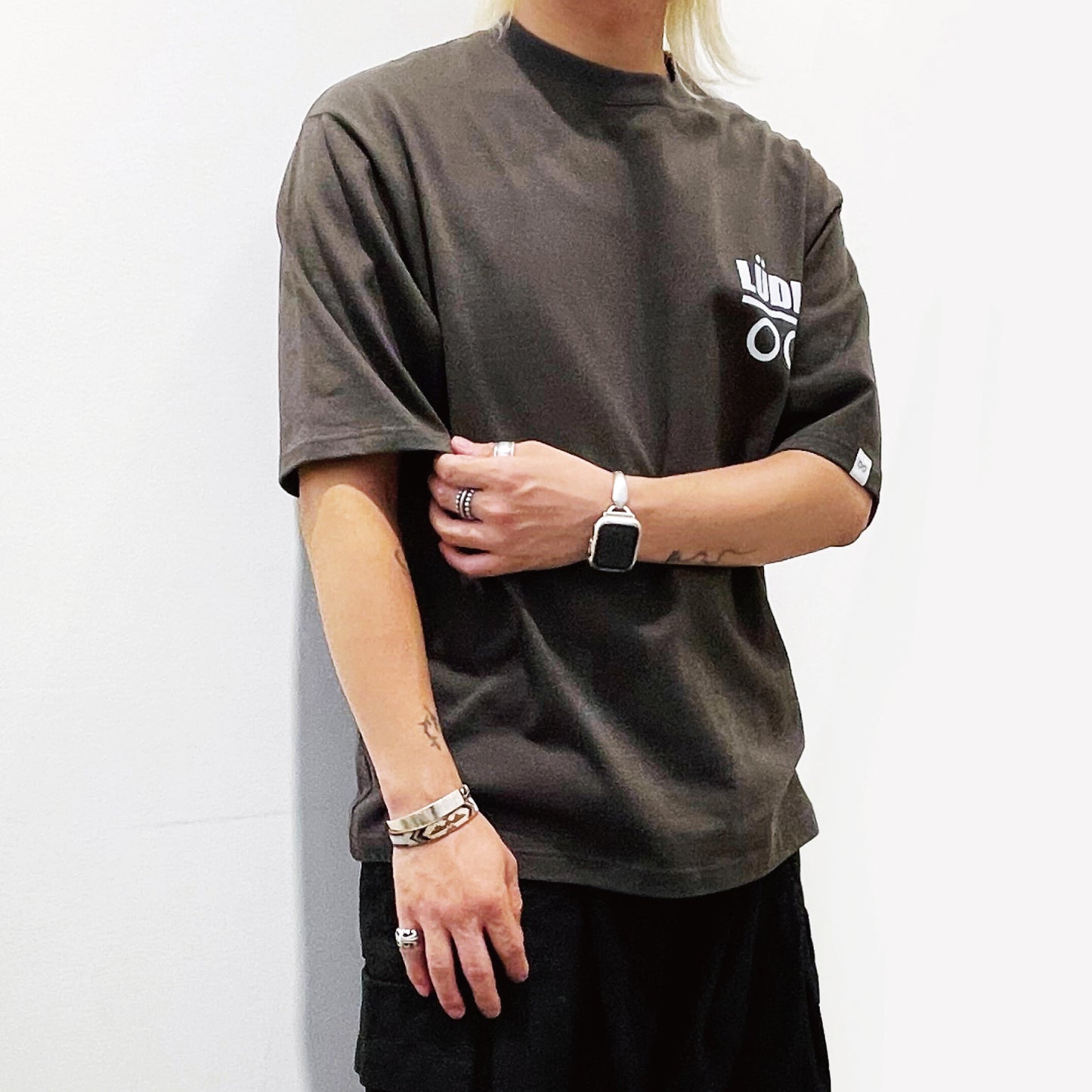 LUDIX オリジナルTシャツ(ダークグレイ)