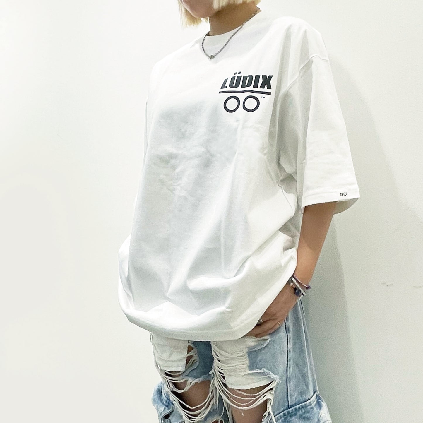 LUDIXオリジナルTシャツ(ホワイト)